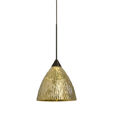 Luminaire suspendu à 1 lumière Abbie-James