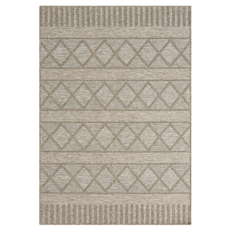 Tapis intérieur / extérieur Hevyn, Rectangle 5 pi x 7 pi
