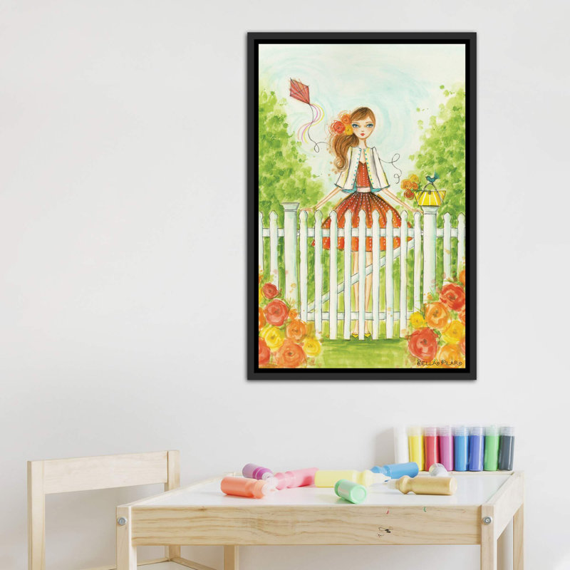 Printemps à Summerside, art, H 40 po x l 26 po x P 1,5 po, Toile avec cadre noir patiné