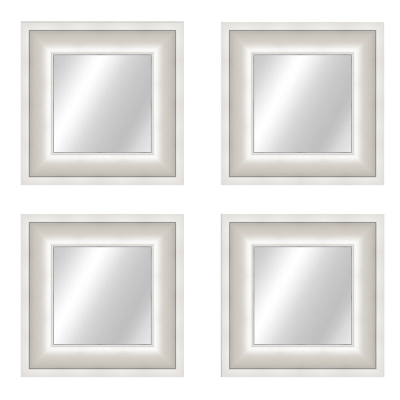 Cœur de valeur 16 x 16, Argent/blanc