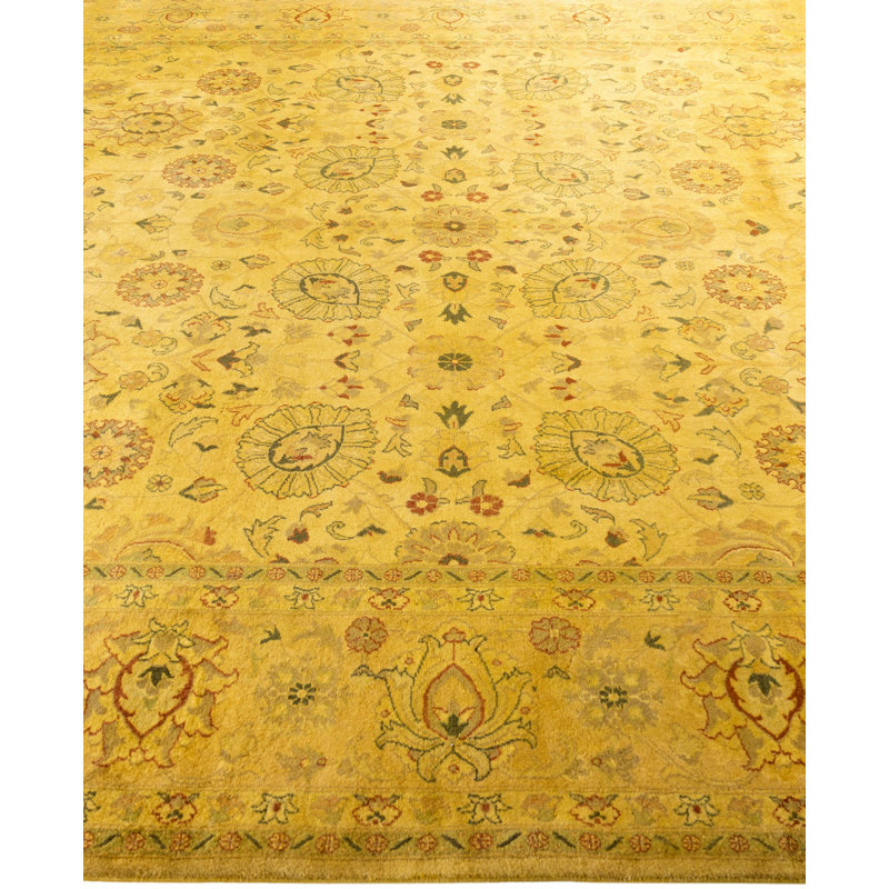Overdyed One-of-a-Kind 8' 0" X 10' 3" Hand Knotted Area Rug