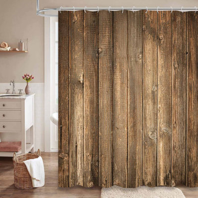Brown Wood Wooden Rustic Old Square Dark Abstract Color Floor with 12 Hooks