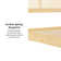 Blomquist Solid Wood Platform Bed with Rattan Inset Headboard