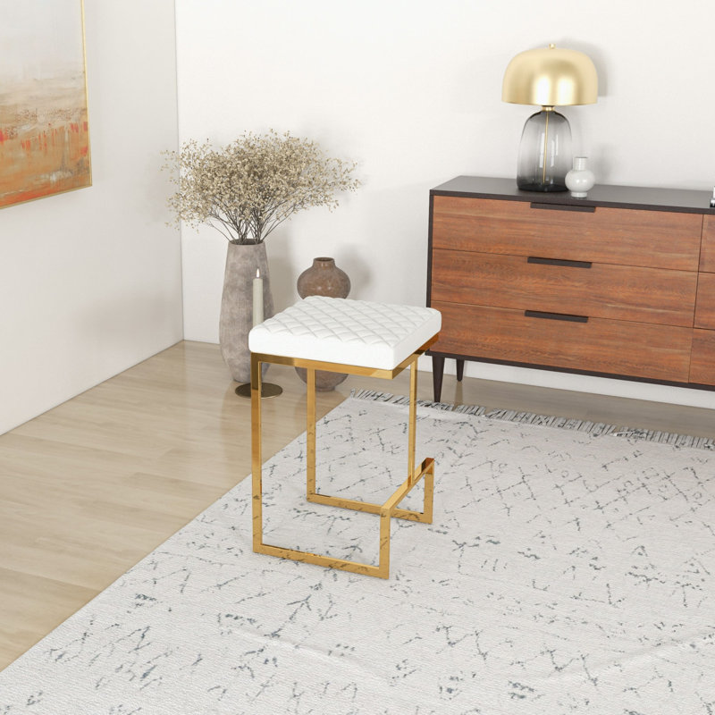 Tabouret de comptoir Joel, Beige