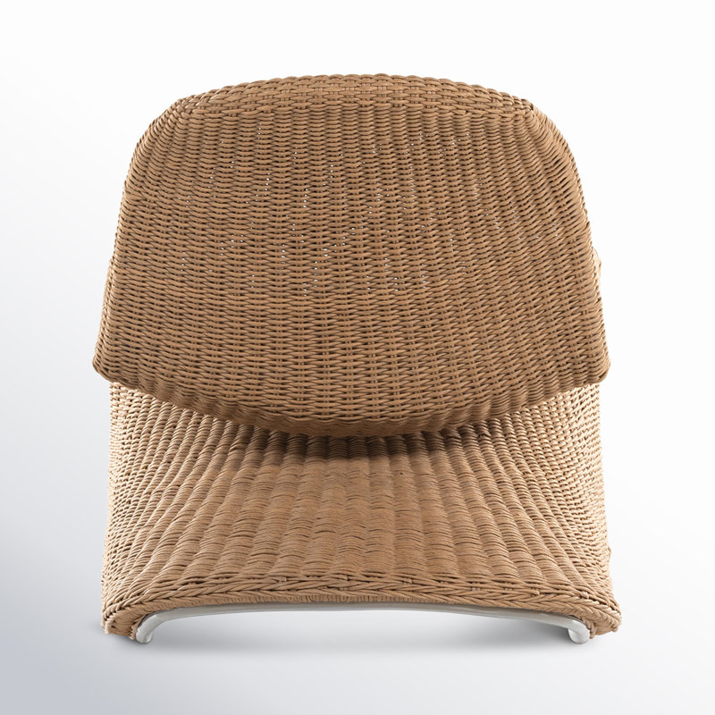 Portia Outdoor Lounge Chair, Vintage Natural