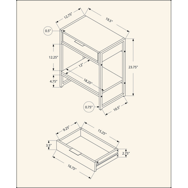 Dimensions du produit