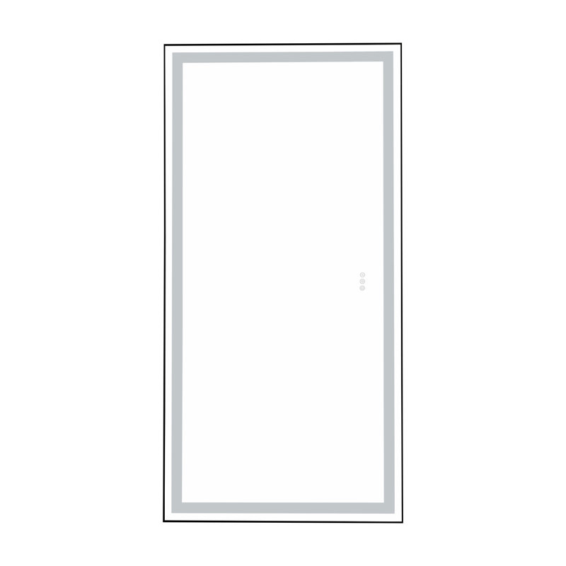 Miroir mural lumineux, 72 po x 36 po