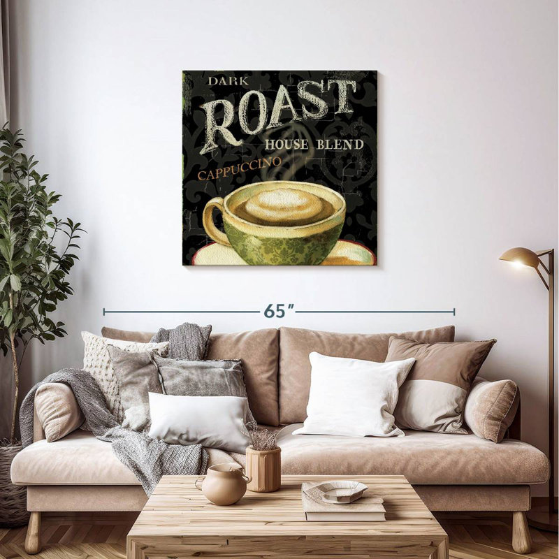Yarlin Today's Coffee III, 36" H x 36" W