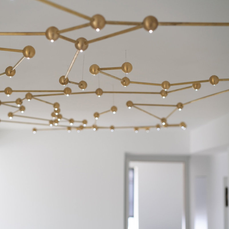 5 - Light Unique Geometric Chandelier