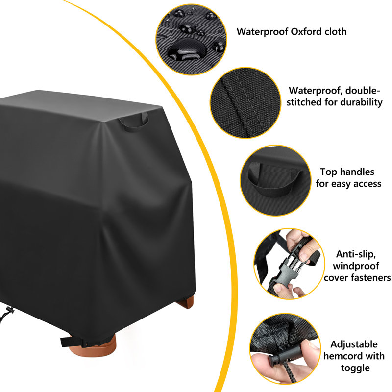 Black Durable Toy Table Cover