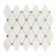 Natural Marble Hexagonal Polished Marble Tile