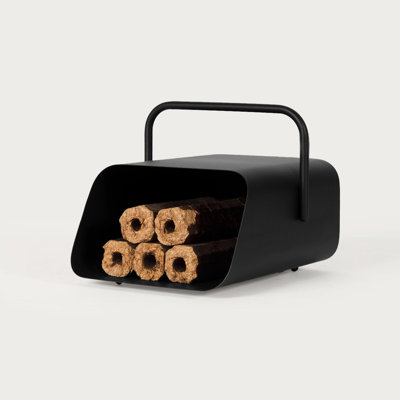Cozy Wood Basket - Brown