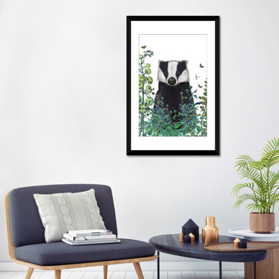 « badger minstrel ii », impression sur toile tendue