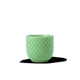 Rhombe Color Porcelain China Egg Cup