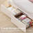Upholstered LED Kids Bed with Drawer & Crown Headboard-1399461531-1399461532