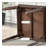 American-style All Solid Wood Small Square Dining Table