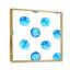 Pois bleu clair - peinture sur toile-67438698-67438705