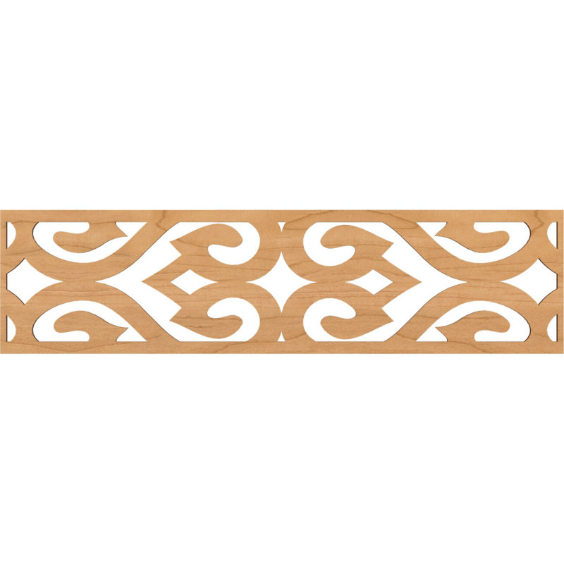 Keene Fretwork Moulding, 12" H x 47" W x 0.25" D, Maple