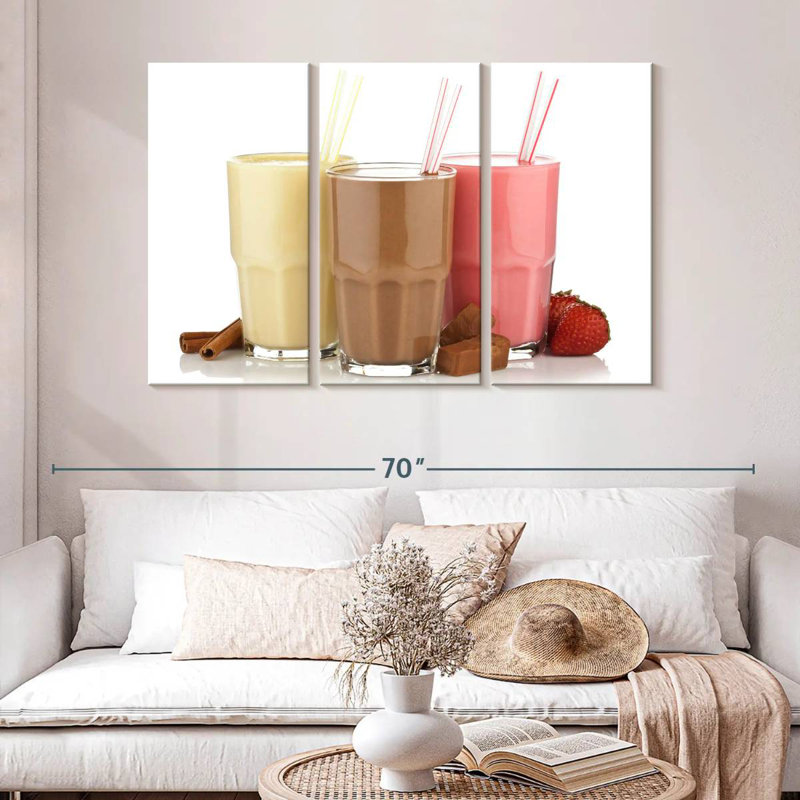 Yarlin Classic Milkshakes, 32" H x 50" W