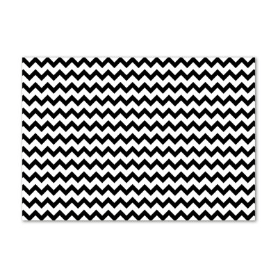 Zigzags - Wrapped Canvas Print
