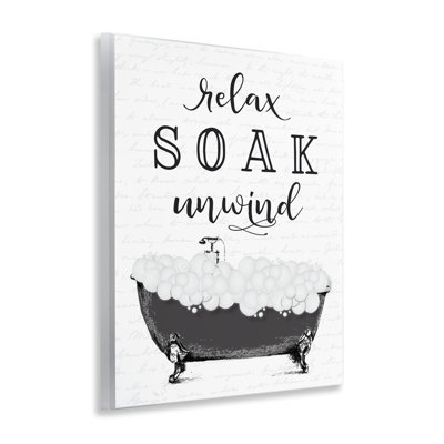 Plaque murale Soak Unwind