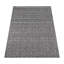 Scandinavian Geometric 3D Anthracite Outdoor Rug-1289219591