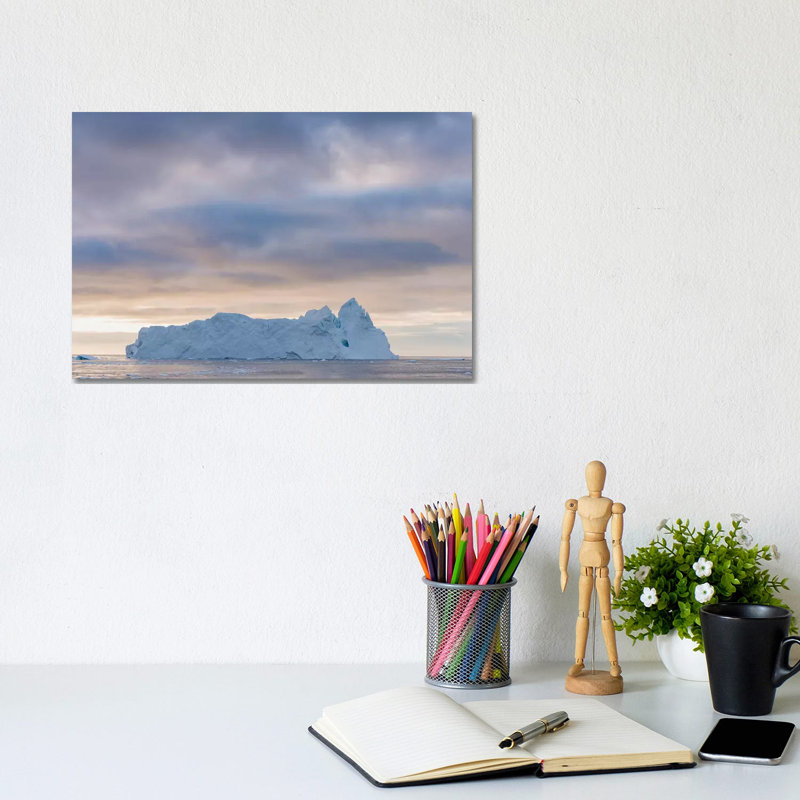 Ilulissat Icefjord Also Called Kangia Or Ilulissat Kangerlua at Disko Bay. 1 Piece Wrapped Canvas Wall Art