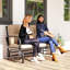 Fauteuil oscillant d'extérieur 2 personnes pour 2 personnes