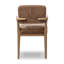 Chaise de salle à manger rembourrée en polyester DEIDRE-120144927