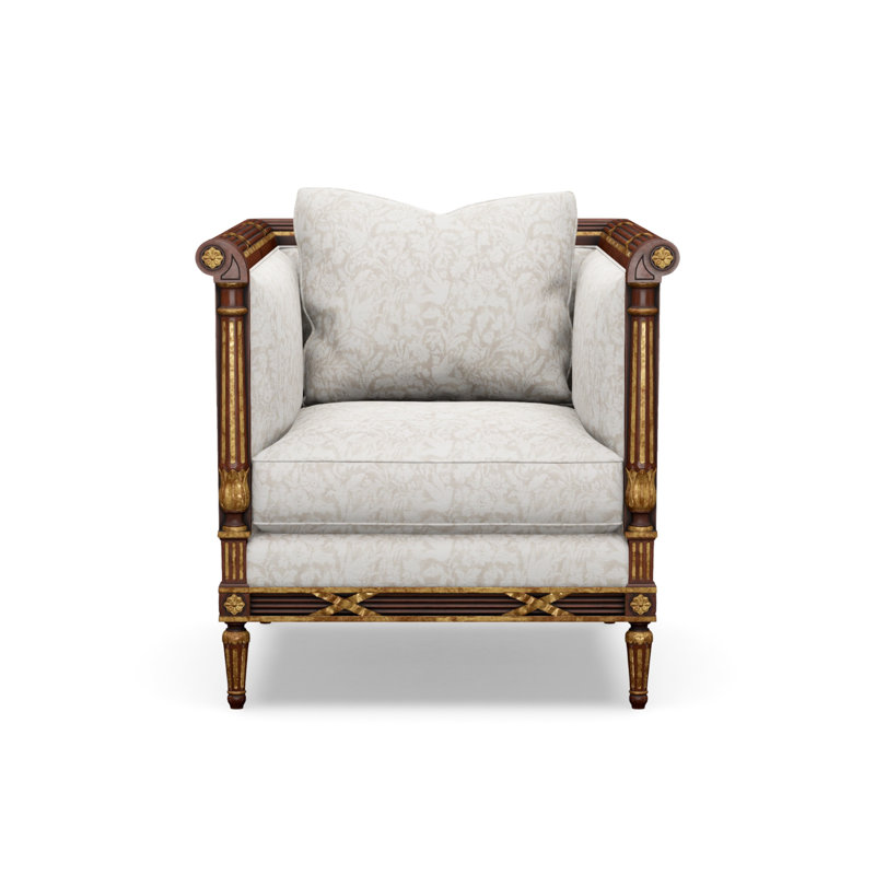The Regent's Visit  Accent Chair, Everly Linen