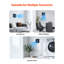Ventilateur de ventilation mural 6 pouces avec moteur à courant alternatif de 205 pi³ / min