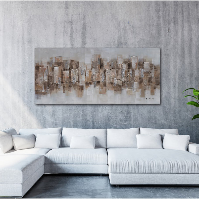 «Desert Dunes», reproduction de peinture à l'huile sur toile tendue