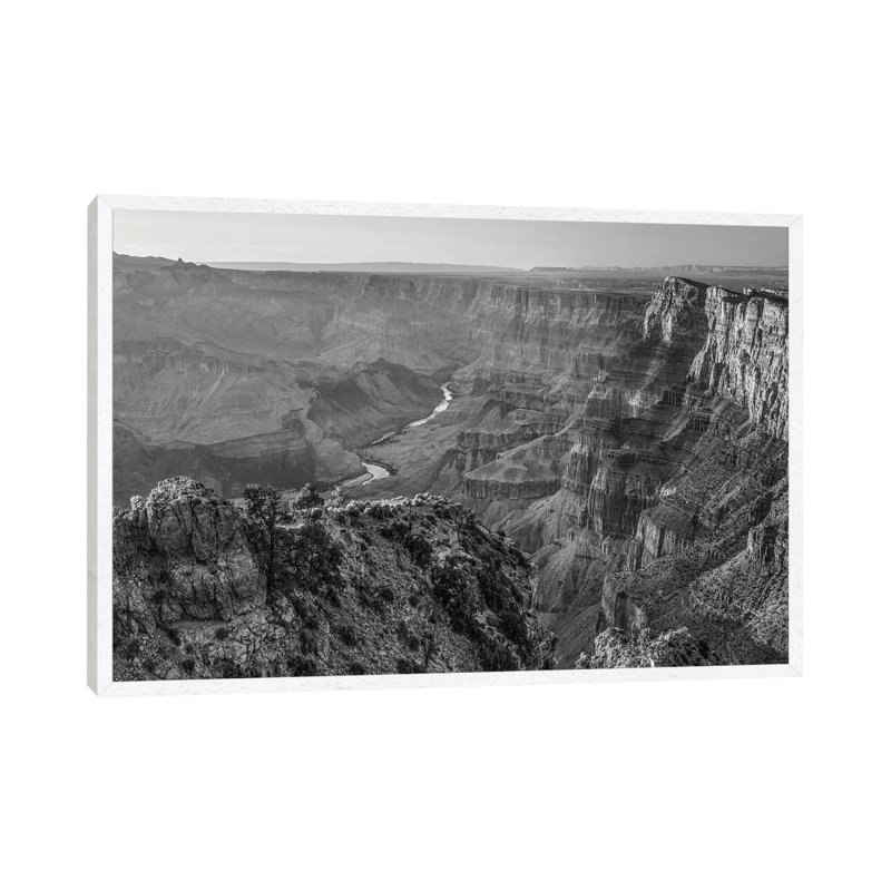 Comanche Point from Desert View Overlook, South Rim, Grand Canyon National Park, Arizona, USA. 1 Piece Wall Art on Canvas