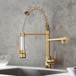 Pull Out Single Handle Kitchen Faucet