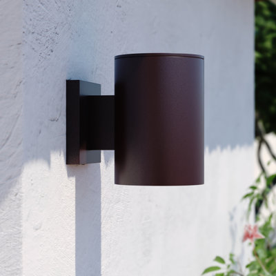 Edith Aluminum Outdoor Armed Sconce