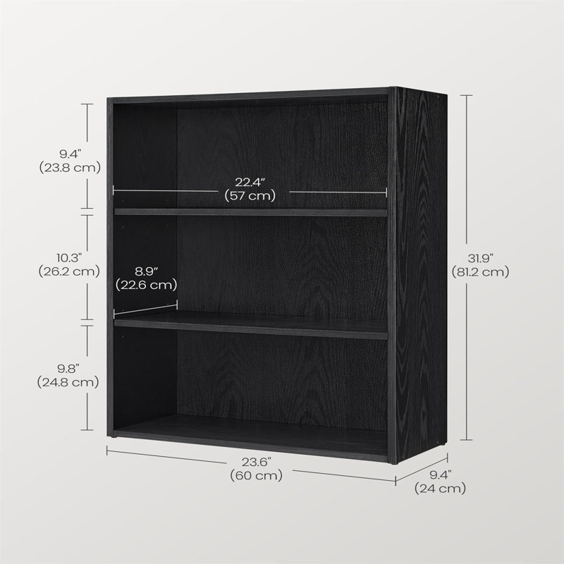 Irineo Bookcase, Black