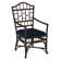 Chaise avec accoudoirs Chippendale