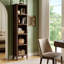 Bibliothèque haute et étroite, tablette cubique ouverte à 5 niveaux, bibliothèque de rangement modulaire autoportante pour salon, bureau ou salle d'étude-134223213