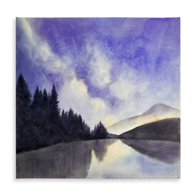 Starry View on the Lake Tablecloth | Indoor/Outdoor Decor