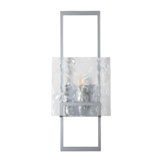 Geo Sconce - Bronze - Clear Glass