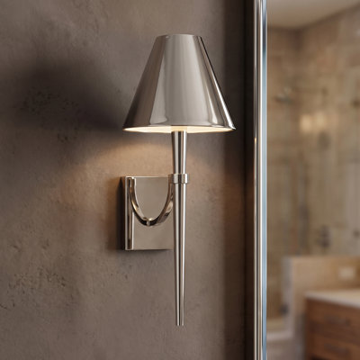 Applique murale pour bougie H 19 po x l 8 po Edmont