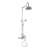Exposed Thermostatic Shower System 52" Wall Mounted with 1.75 GPM Handshower and Lever Handles-98155612