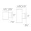 LED Outdoor Armed Sconce-761288006-761288012