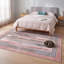 Tapis Pilewort moderne à poils courts, effet aquarelle abstrait gris beige blanc, antidérapant, idéal pour l'intérieur et l'extérieur, adapté aux animaux domestiques, pour salon, chambre, salle à manger, entrée, couloir, bureau. Lavable.-1498042277