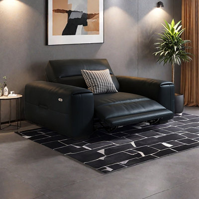 Fashionable high-end light luxury electric sofa
