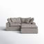 Canapé modulaire en polyester Tila-375507451