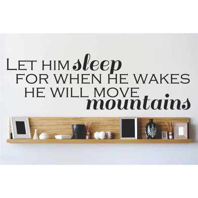 Text & Numbers Wall Decal
