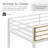 Audreena Twin Metal Platform Loft Bed-50208495