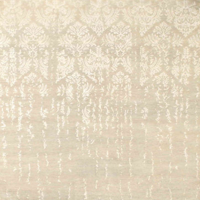 Tapis de zone crème contemporaine