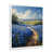 White Single Picture Framed